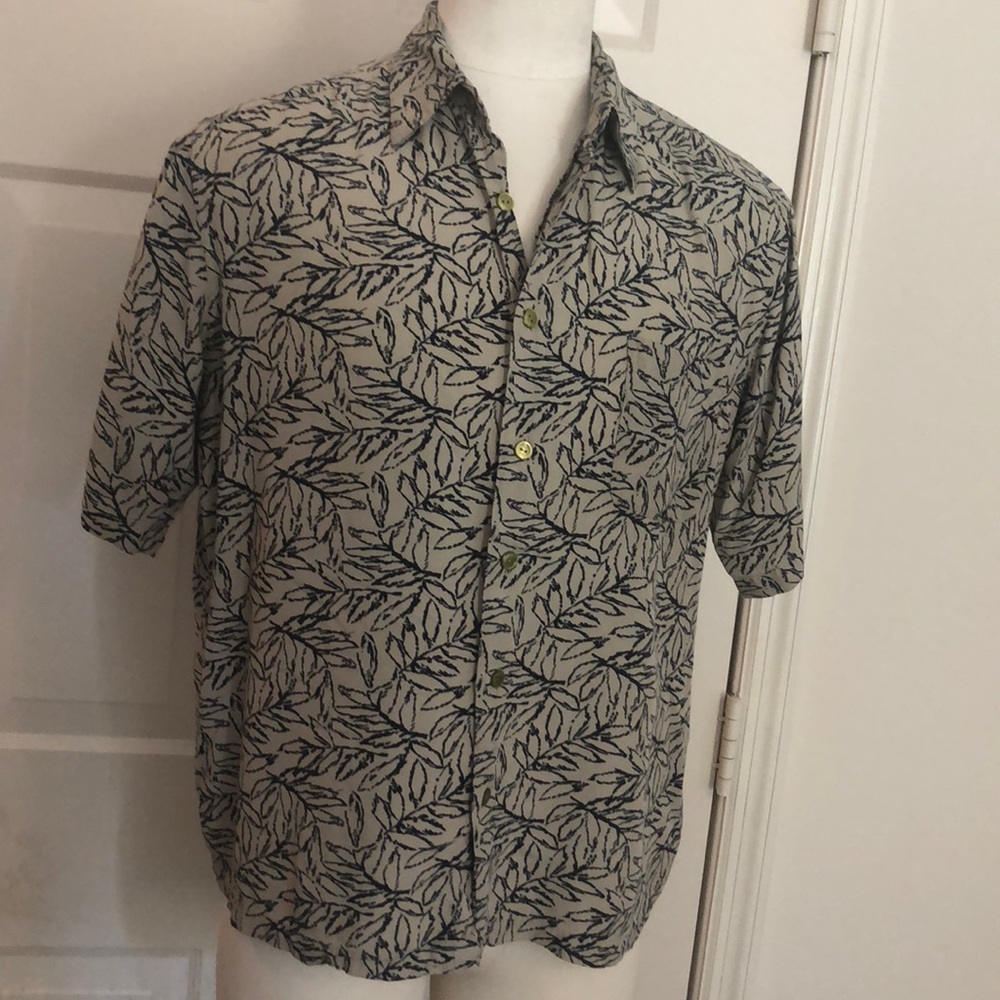 Short sleeve print shirt